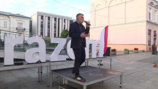 Adrian Zandberg spotkał się z Radomianami