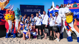 Triumf Radomki na plaży w Ustce!