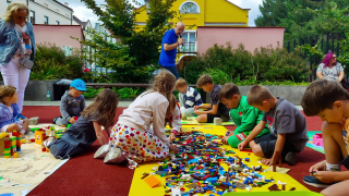 Odbudowali radomski zamek z klocków LEGO