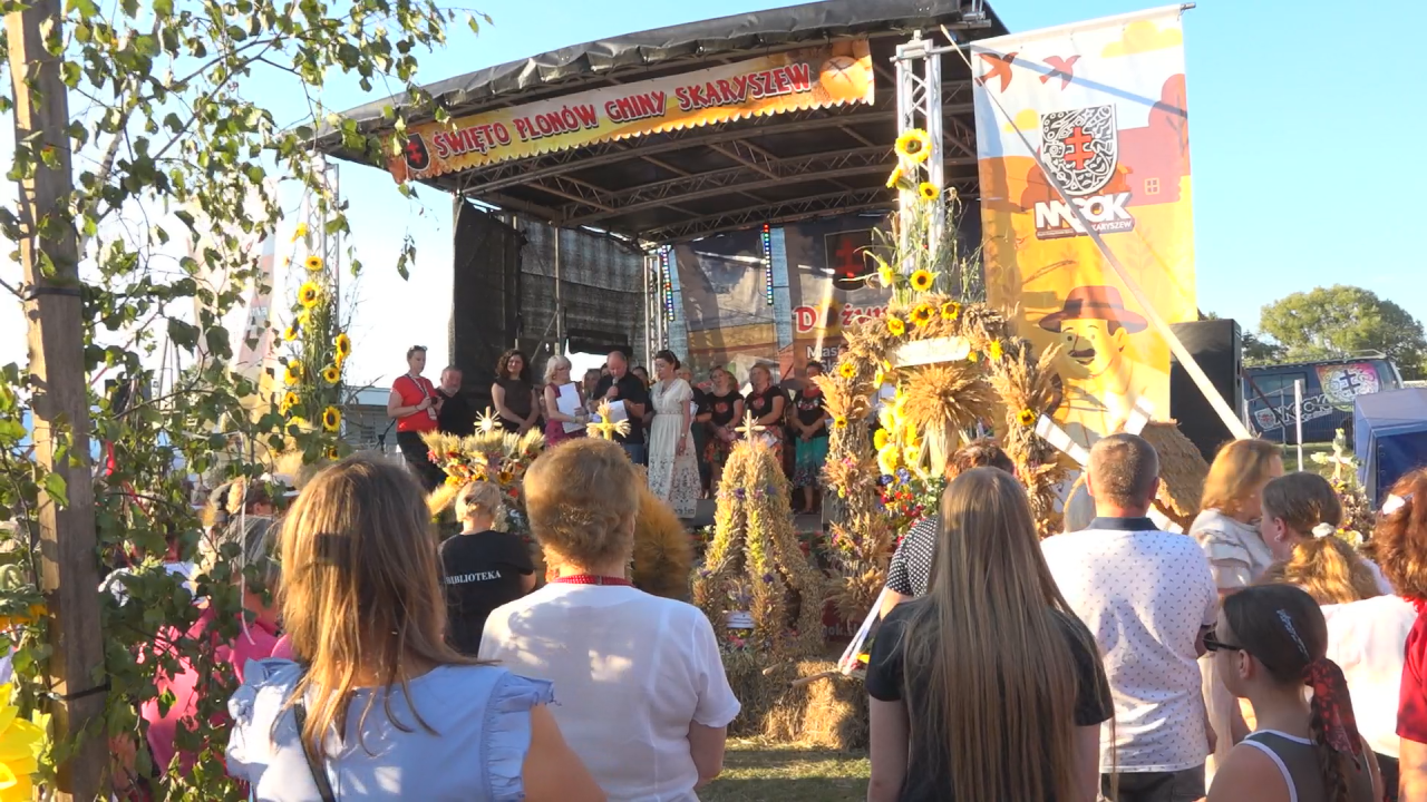 Dożynki w Skaryszewie. Były wieńce, konkursy i wspólne świętowanie